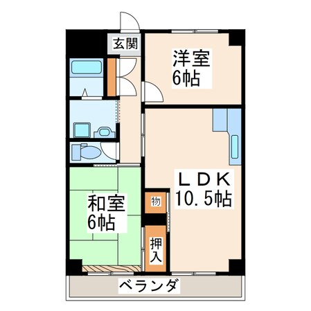 エクセルタウンの物件間取画像